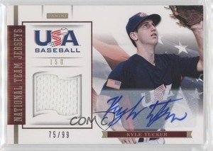 2012 USA Baseball National Team 15U Jersey Signatures /99 Kyle Tucker #19 Auto