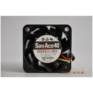 Sanyo Denki - Sanace 40 - 9GV0412J301 - Kühler Di Kühler 12VDC,40X40mm - Bild 1 von 4