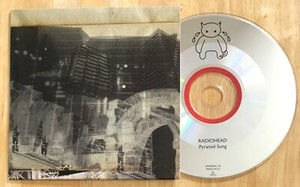 Radiohead 'Pyramid Song' CD Promo Card Sleeve 2001 UK Parlophone AMNESIAC 03