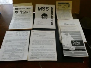 Bundle of 1960s Australian caving club newsletters. - Picture 1 of 7