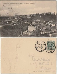 VERNATO E PIAZZA COL MONTE MUCRONE - BIELLA - VIAGG. 1913 -50804- - Picture 1 of 1
