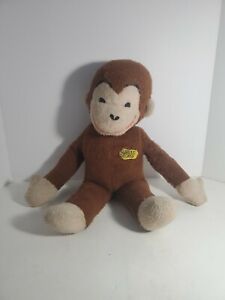 Vintage CURIOUS GEORGE large 24” Plush Commonwealth Toy Stuffed Monkey RARE! HTF