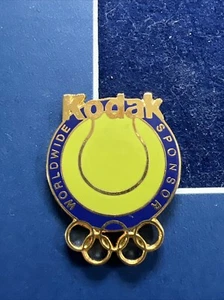 1996 Atlanta Olympics Kodak Worldwide Sponsor Pin in Partnership w/Wolf Camera - Picture 1 of 7