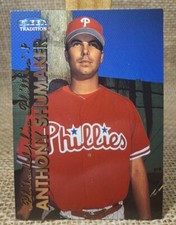1999 Fleer Tradition Update Anthony Shumaker RC Baseball Card U-37 Phillies A9