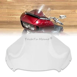 13" Clear Windshield Windscreen For Harley Road Glide Glide Ultra FLTRU Limited - Picture 1 of 18