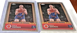 Syla Swords Logo Refractor SSP 2024 Topps McDonald's Chrome & base - Picture 1 of 1