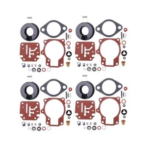 4Satz Vergaser-Reparatursatz für Johnson Evinrude 18 20 25 30 35 40 50 55 60 PS - Bild 1 von 6