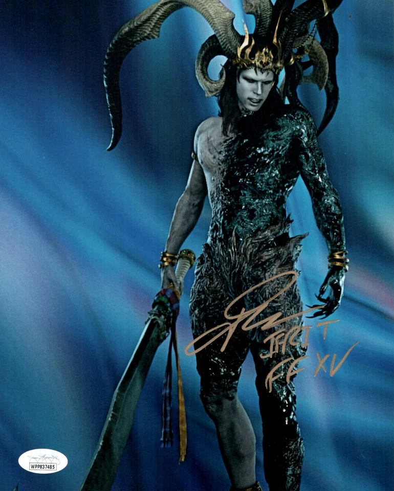 JOHN KASSIR Signed FINAL FANTASY XV IFRIT 8x10 Photo Autograph WPP JSA COA Cert - Image 1 of 2