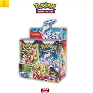 Pokemon Scarlet & Violet Booster Box Display Base Set Card TCG English Sealed - Photo 1 sur 1