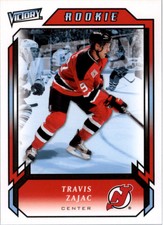 2006-07 UPPER DECK VICTORY #287 TRAVIS ZAJAC RC NEW JERSEY DEVILS