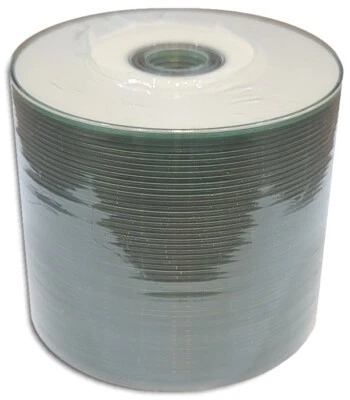 50-Pak 3-Inch Mini WHITE INKJET HUB PRINTABLE 24X 8cm CD-R's & Mini Jewel Cases! - Image 1 of 3