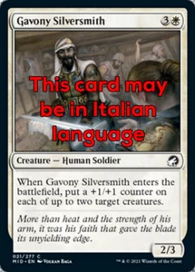 MTG 4x GAVONY SILVERSMITH EXC - FORGIARGENTO DI GAVONY - MID - MAGIC - Picture 1 of 1