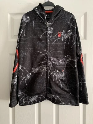 Spyder boy’s Black, White And Red Zip-up Jacket Size L - Image 1 of 4