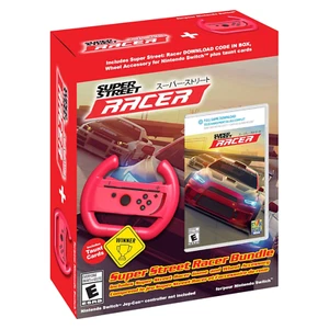 Super Street Racer Bundle (Game + Wheel) Nintendo Switch [Brand New] - Picture 1 of 4
