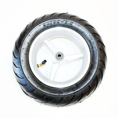90/65 - 6.50 Front Wheel + Road Tyre Tire 49cc Mini Pocket Rocket PIT Dirt Bike - Image 1 of 4