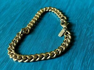 Vintage Gold Plated Male Bracelet - Picture 1 of 6