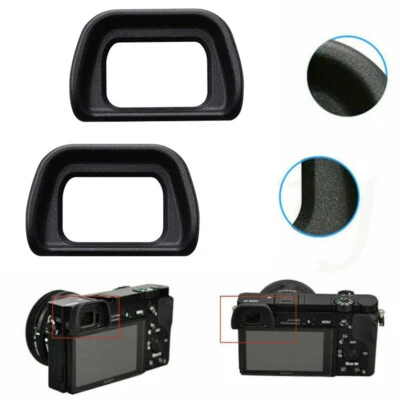2x Viewfinder Eyecup Eye Piece Eye Cup for Sony Alpha A6000 NEX-7 NEX-6 FDA-EP10 - Image 1 of 4
