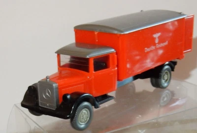 WIKING Ho 1/87 MB Mercedes L 2500 Camion Deutsche Post Poste Ptt 3420 - Immagine 1 di 4