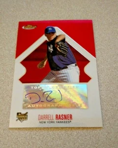 2006 Topps Finest Rookie Autograph #149 Darrell Rasner New York Yankees  - Picture 1 of 2