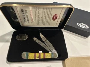 Case Cutlery XX Vietnam War Trapper 1959-1975 Folding Blade Knife Gift Set  - Picture 1 of 2