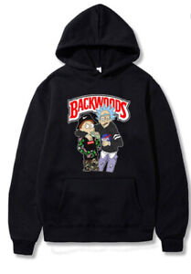Backwoods Bart Simpson Hoodie, Backwoods Sweater, COTTON, FREE SHIPPING.