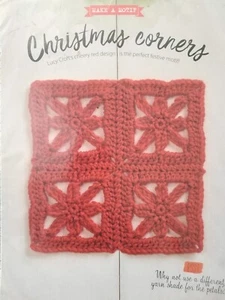 CHRISTMAS CORNERS - Pretty Crochet design - Magazine Pull Out - Picture 1 of 2