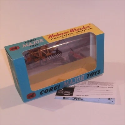 Corgi Toys 1142 Holmes Wrecker Truck Window Box Display Set - Image 1 of 4