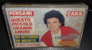 MUSICASSETTA 1993 CHRISTIAN CRISTIAN CANTA COVER MUSICA ITALIANA CASSETTA GENTE - Foto 1 di 4