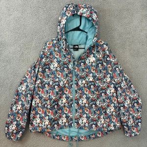 Chaqueta ligera de lluvia con capucha floral talla XL The North Face Antora para mujer - Imagen 1 de 7