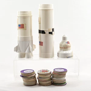 Vintage 1994 Slammer Whammers POGs Lot of 100 w/ Rocket Tube Holder Imperial - Picture 1 of 12