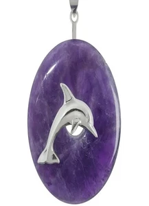 Donuthalter Delfin Silber, für 30 - 40mm Donut - Bild 1 von 1