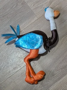 Disney Store Junior Tomorrowland Merc Peluche Pájaro Avestruz Robot Azul Metálico 20” - Imagen 1 de 8