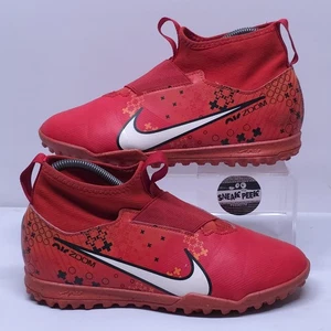  Nike Football Boots - Size 5.5 - Superfly 9 Astro Soles Football Trainers Red - Picture 1 of 11