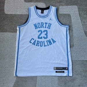 Vintage Nike Michael Jordan UNC Tarheels Trikot Herren XL North Carolina Weiß - Bild 1 von 16