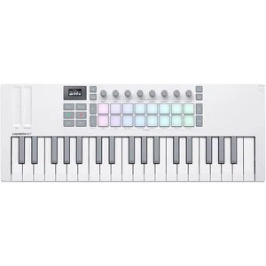 Novation Launchkey Mini 37 MK4 Keyboard Controller White - Picture 1 of 8