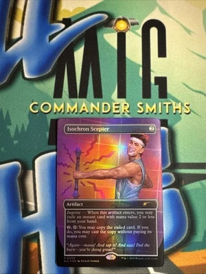 Isochron Scepter ✨ Borderless Rainbow 🌈 FOIL  ✨ MTG NM Encyclopedia Secret Lair - Image 1 of 2