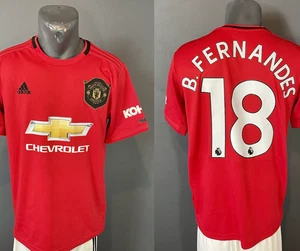 Camiseta de fútbol Manchester United B. Fernandes 2019/2020 para hombre camiseta local talla M - Imagen 1 de 10