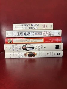 Reversing Heart Disease Dr. Dean Ornish Book Lot Everyday Cooking Stress Diet - Picture 1 of 6