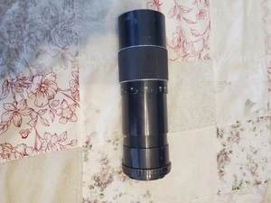 BLACK SUPER ALBINAR AUTO 1:5.6 200MM LONG JAPAN CAMERA LENS - Picture 1 of 6