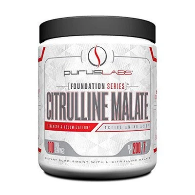 Purus Labs Foundation Series Citrulina Malato em Pó | Aminoácido Ativo | e - Imagem 1 de 4
