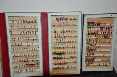 260 x Handgeb.Fliegenköder, Trout Kunstfliegen, Fliegenfischen , Forellen,etc. - Bild 1 von 4