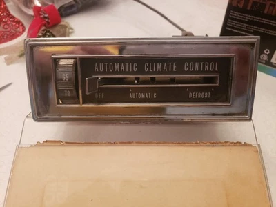 1966 Cadillac Eldorado, De Ville climate control Unit Controller, AC Heat Switch - Image 1 of 4