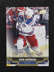 2013-14 cubierta superior #23 Ryan MCDONAGH UD exclusivo/100 - Imagen 1 de 2