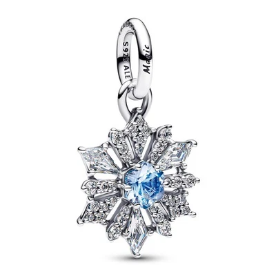 PANDORA Schmuck Charm-Anhänger Disney Frozen Königin Elsa Schneeflocke 794209C01 - Bild 1 von 4