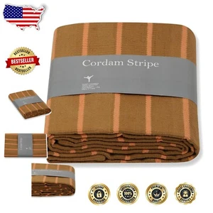 Durable & Portable Cotton Yoga Blanket - Perfect for Meditation & Hot Yoga - Picture 1 of 12