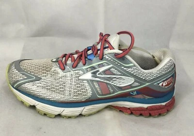 BROOKS Ravenna 6 Women’s Running Shoes White/Raspberry/Silver 1201821B157 Sz 10  - Image 1 of 4