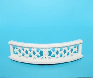 Playmobil Fairytale Princess Castle Long White Curved Railing Part 3019 9879 - Picture 1 of 4