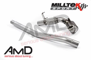 Milltek Audi S3 8V Sport Cat Largebore Downpipe 3" Fits OEM Exhaust - Picture 1 of 1