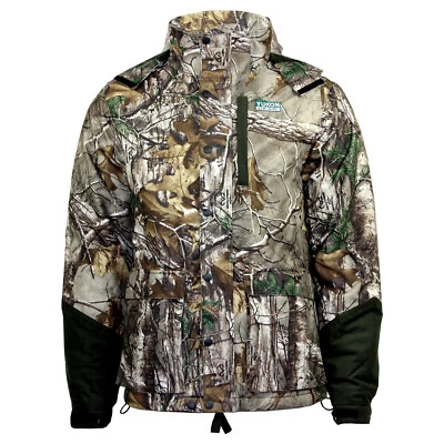 Men's Yukon Gear Realtree Camo Hunting Shooting Hiking Fishing Hoodie Jacket Top - Image 1 of 4