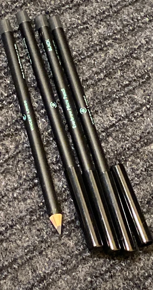 Lot Of 4 VINCENT LONGO Everbrow Micro Pencil ~ BLACK ~ Free Shipping - Image 1 of 2